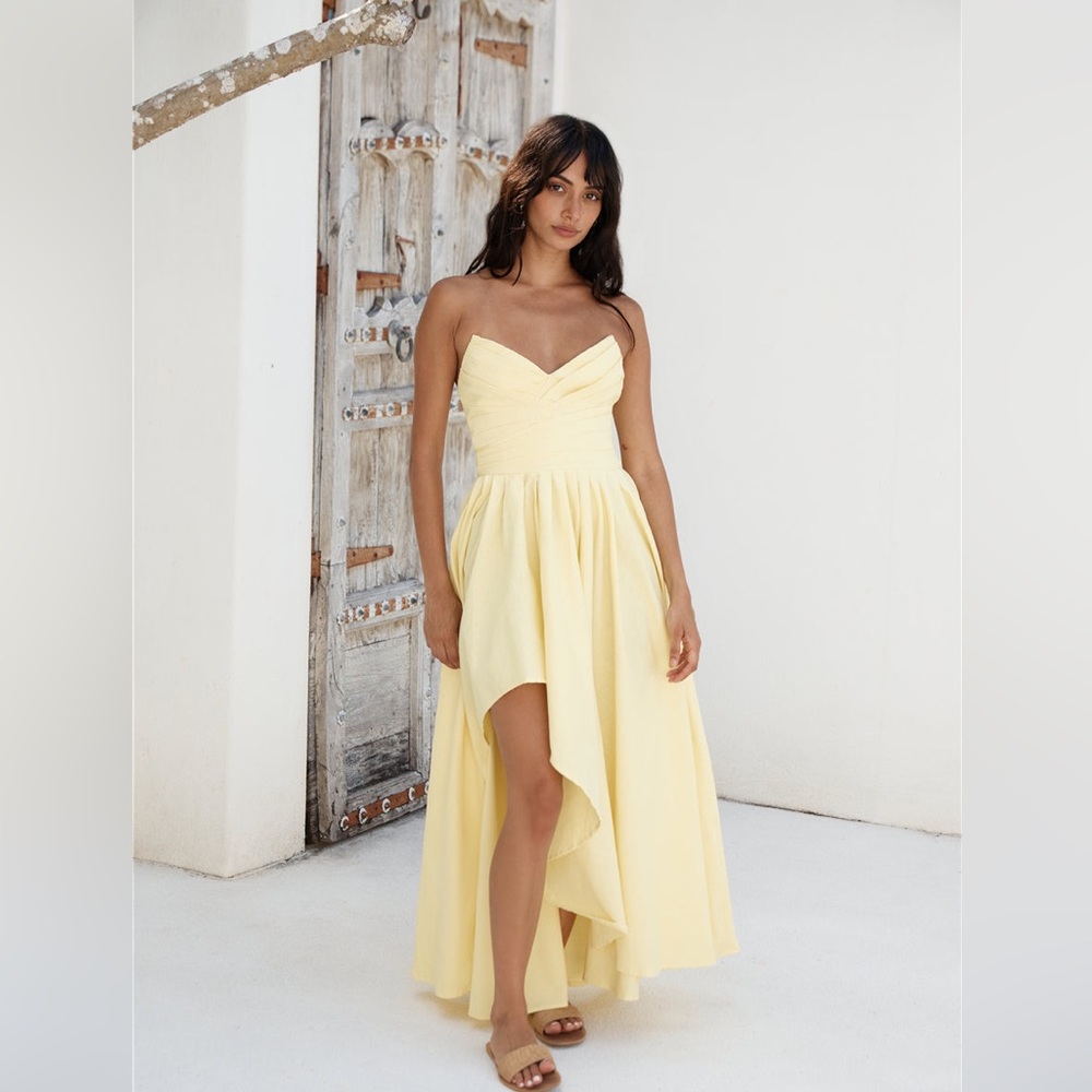 Fortunate One Yellow Dress